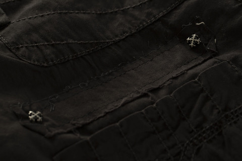 Rebel Spirit | Рубашка мужская LSW111091 передний карман клепки кресты