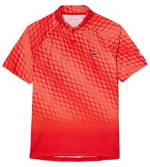 Поло теннисное Lacoste Tennis x Novak Djokovic Player Version Polo Shirt - red/orange