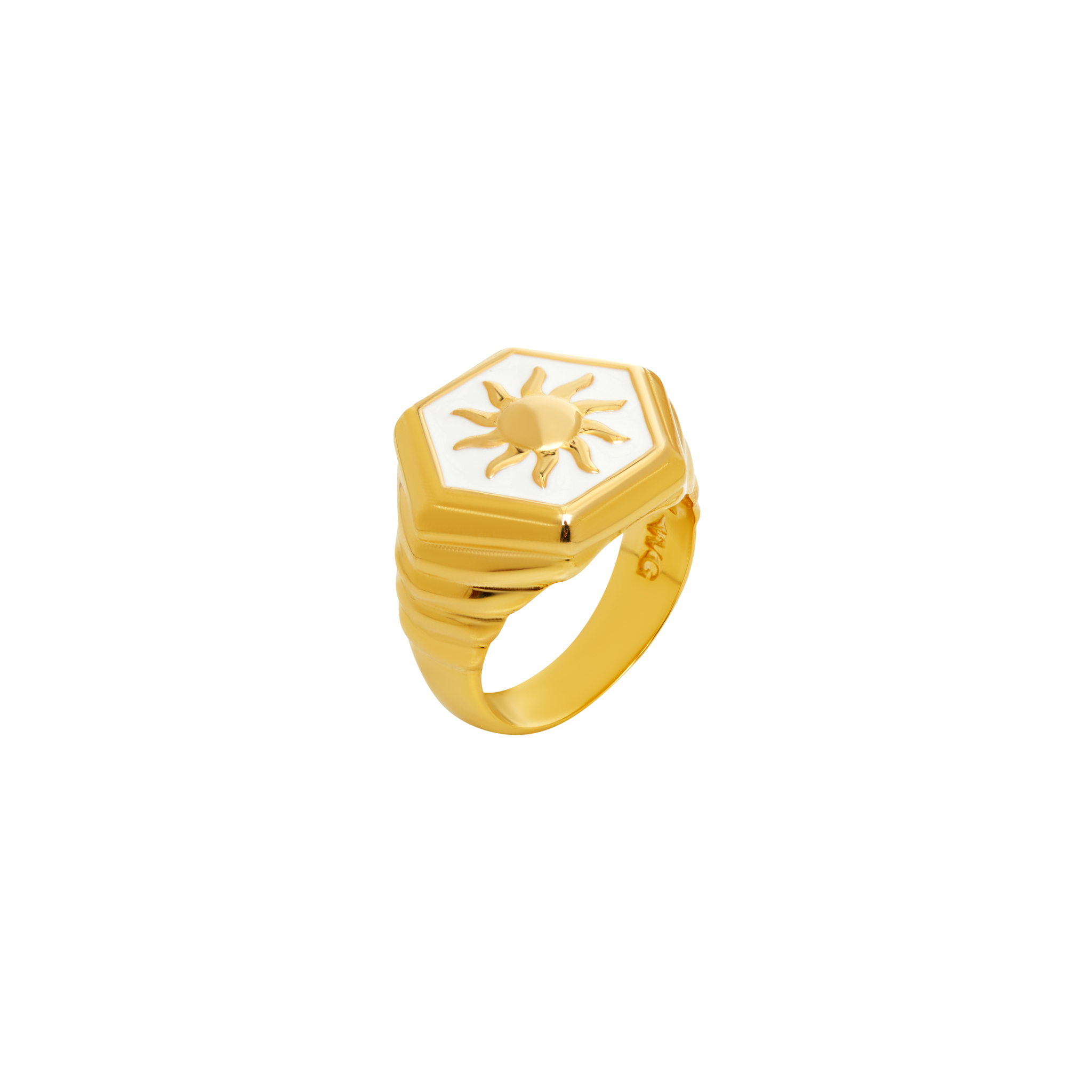 WILHELMINA GARCIA Кольцо Sunlight Ring – White