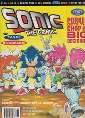Комикс Sonic The Comic 1996 #76