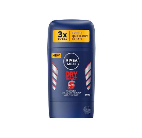 Дезодорант NIVEA Dry Impact д/муж 50 мл спрей ГЕРМАНИЯ