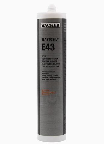 WACKER ELASTOSIL E43 - многофункциональный силиконовый клей-герметик - 310 мл