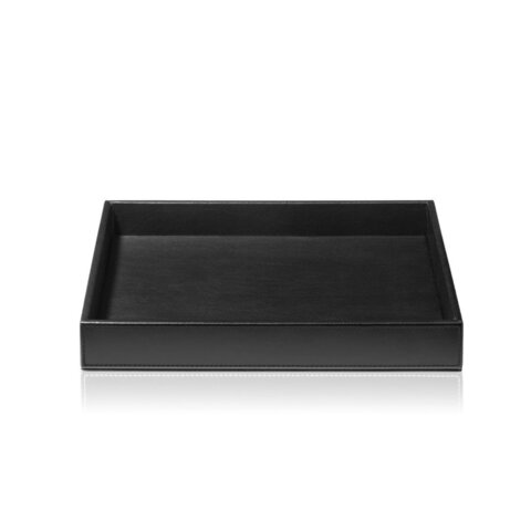 Decor Walther 0932560 Decor Walther Brownie Tab Q Лоток универсальный 26x22см, цвет: черная кожа
