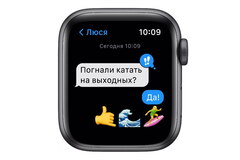 Смарт часыApple Watch SE GPS, 44mm Space Grey Aluminium Case with Midnight Sport Band - Regular (MKQ63GK/A)