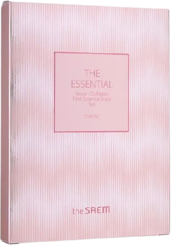 The Saem Essential Vegan Collagen First Essence Mask Маска для лица тканевая с растительным коллагеном