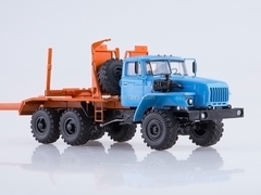 Ural-43204-41 timber carrier with trailer 1:43 Start Scale Models (SSM)