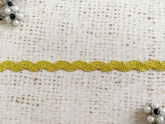 Тесьма "Вьюнок" люрекс, ш. 4-5 мм, пр-во Россия