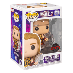 Фигурка Funko POP! Bobble Marvel What If Party Thor (Exc) 56240