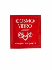 Пробник женского стимулирующего лубриканта на силиконовой основе Cosmo Vibro - 3 гр. - 