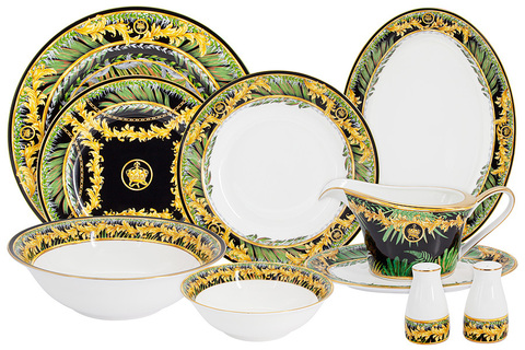 Обеденный сервиз 26 предметов на 6 персон Royal Crown Эдем rc9-27ds-717-n