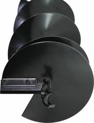 Шнек однозаходный для грунта DDE мотобура (ф = 200 мм,  L = 800 мм, посадка на вал 20 мм)