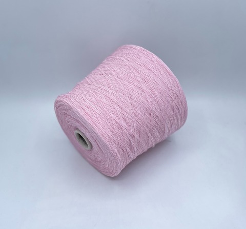 Бобинная пряжа (пр.Италия) art-Binarino 550м/100гр, 70% Полиамид, 30% Вискоза цвет-Розовый, арт.33735