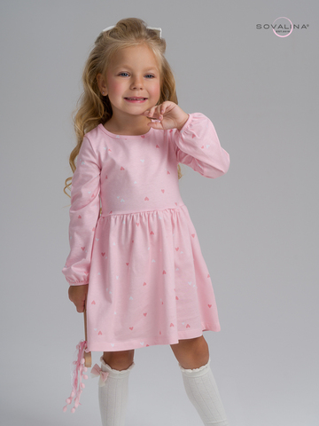 Платье Моана розовое конфетти