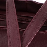 Сумка Саломея 304 гладкий бордо