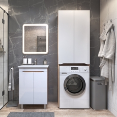 Шкаф комбинированный Grani 640 под стиральную машину дуб золотой