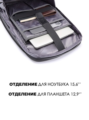 Картинка рюкзак городской Bange BG-2956 Black - 4