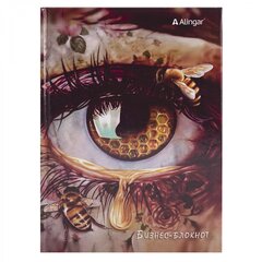 
          Ежедневник недатированный, А5, 7БЦ, Alingar, ламинация, 80 л., клетка, "Медовый взгляд"