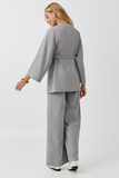 Костюм для беременных и кормящих  18424 серый