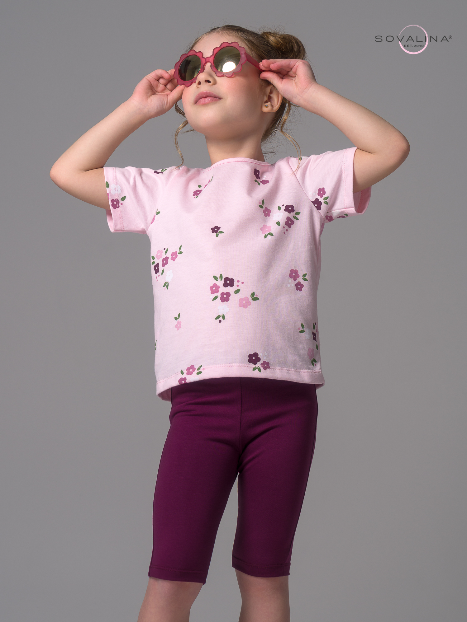 Костюм Актив букетик принцессы роза-слива