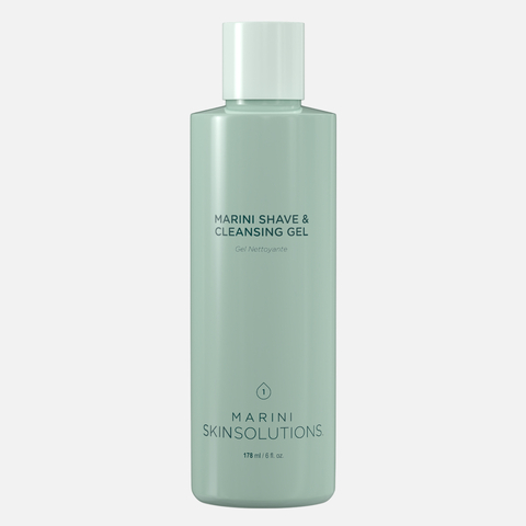 MARINI SKINSOLUTIONS Shave & Cleansing Gel Мужской гель для умывания и бритья с  увлажняющим и восстанавливающим действием, 148 мл