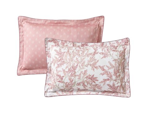 Постельное белье 2 спальное евро Blanc des Vosges Broceliande Framboise