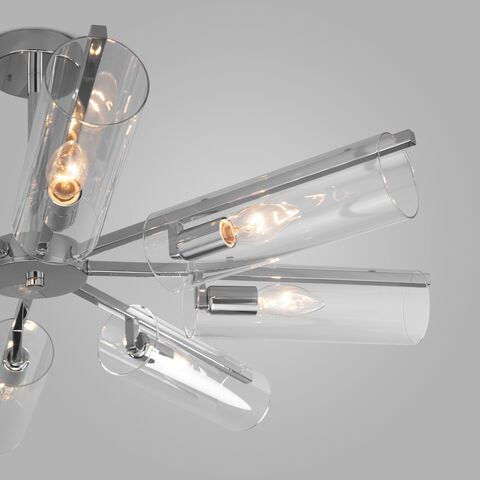 Потолочный светильник Trompeta 70144/8 хром