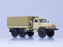 Ural-4320 board with awning beige AutoHistory 1:43