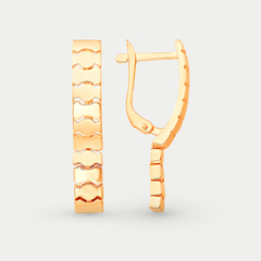 Серьги золотые