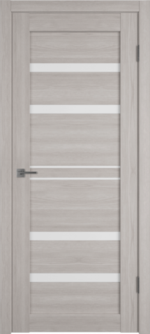 Межкомнатная дверь экошпон VFD (ВФД) Atum Pro 26 Stone Oak стекло White Cloud