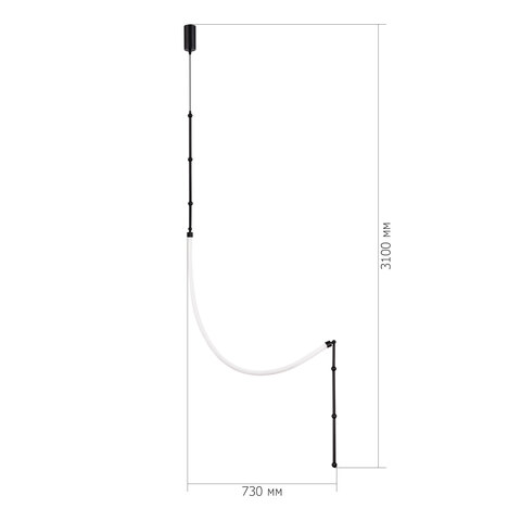Светильник настенно-потолочный ST Luce Strap SL6132.401.20