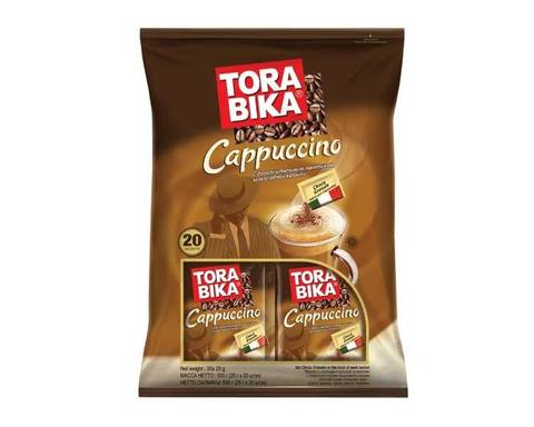 Кофе растворимый Tora bika Cappuccino 3в1 с шоколадной крошкой