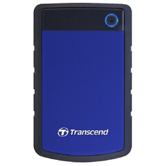 Портативный HDD Transcend StoreJet 25H3 1Tb 2.5, USB 3.0, син, TS1TSJ25H3B