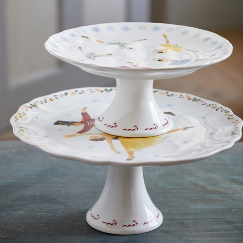 Блюдо для торта 34см Casafina by Costa Nova tp333-whi(tp333-00121g)