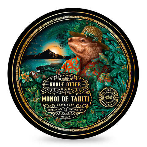 Мыло для бритья Noble Otter Monoi de Tahiti 118 мл