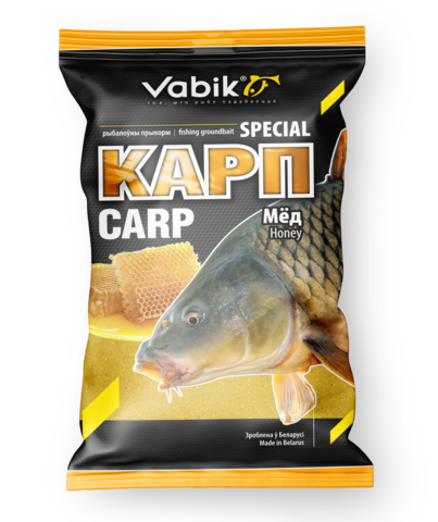 Прикормка Vabik SPECIAL Карп Mед 1кг 10 шт/уп.