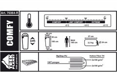 Спальный мешок Trek Planet Comfy 70364