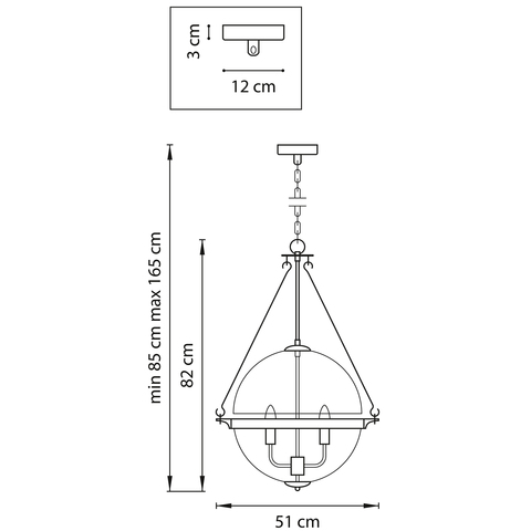 Подвесная люстра Modena Lightstar 816044