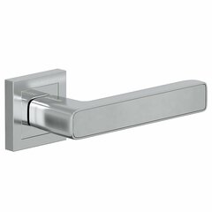 Ручка дверная Bravo A-210 SC/C МатХром/Хром