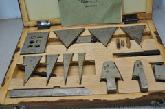 Набор угловых призматических мер №3 из 8 шт., кл. точ. 1, с хранения СССР