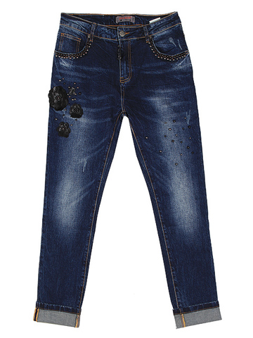 LA5687 джинсы женские, синие