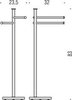 Полотенцедержатель Colombo Design Plus W4936
