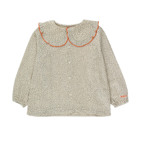 Блуза Tinycottons Small Dots Bib Collar