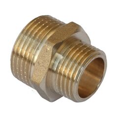 Ниппель латунный DN32-25 шт-шт переходный