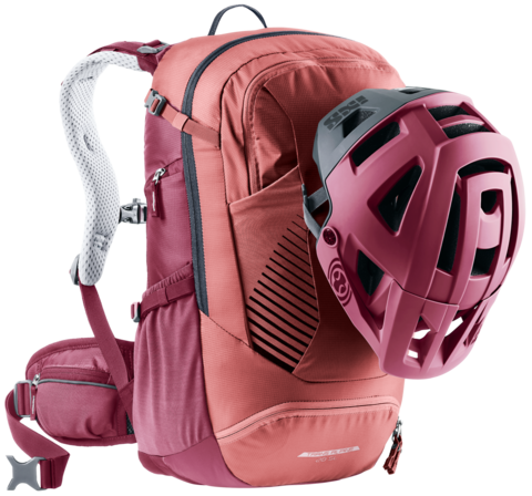 Картинка рюкзак велосипедный Deuter Trans Alpine 28 SL Caspia/Maron - 3