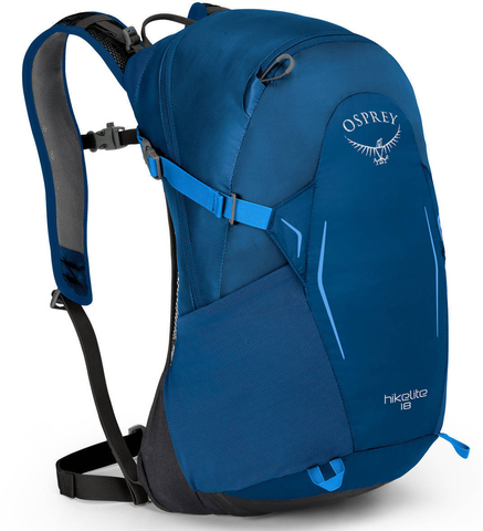 Картинка рюкзак туристический Osprey Hikelite 26 Bacca Blue - 1