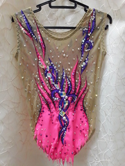 Купальник для художественной гимнастики  р.32( рост 122 см)