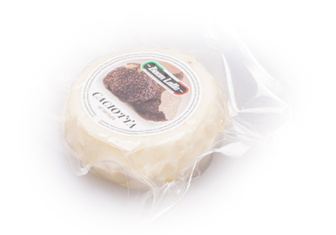 Сыр качотта с черным трюфелем "Бон Латте"~250г