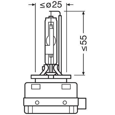 Лампа ксеноновая Osram 663401SCB