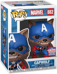 Фигурка Funko POP! Marvel: Capwolf (Funkon 2021 Exc) (882)