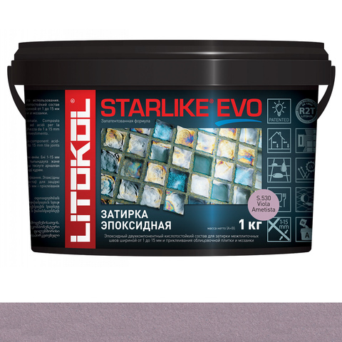 Затирка STARLIKE EVO S.530 1 кг